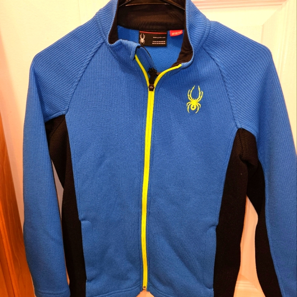 Boys Spyder Constant Full Zip-up Jacket NWT